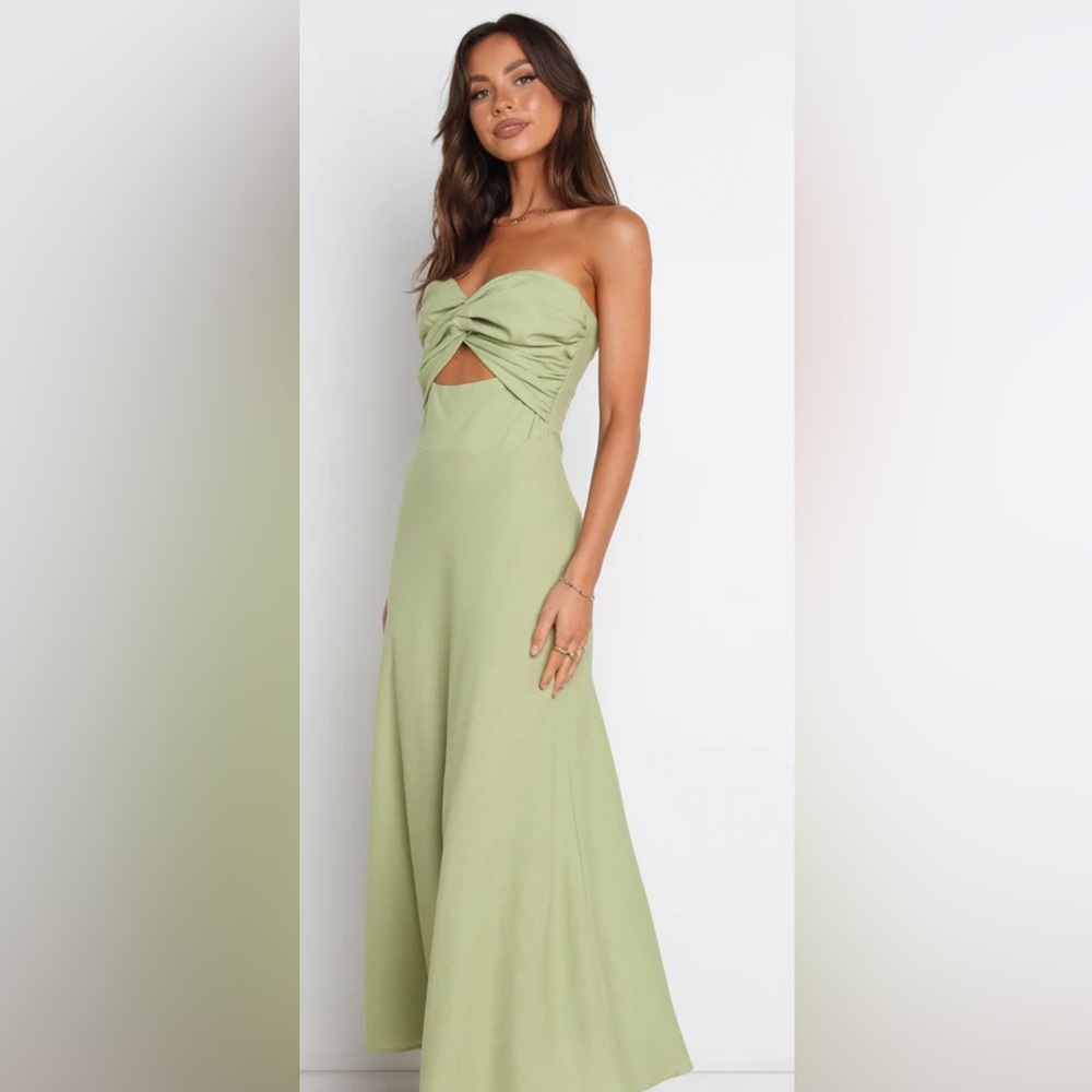 Petal and Pup- ROSETTA DRESS - Olive